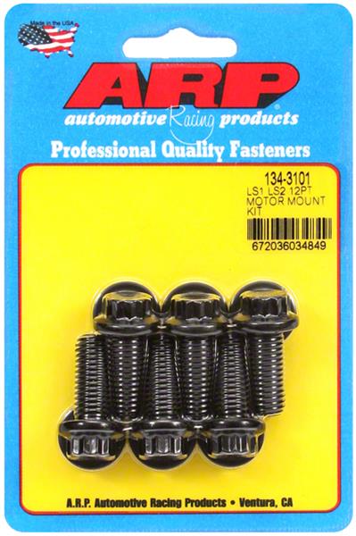 ARP LS1 LS2 SS 12pt Motor Mount Bolt Kit 134-3101