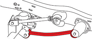 SPC Performance Front Lower Control Arm Jeep Gladiator 2020-2025, Wrangler 2018-2025 - 13416