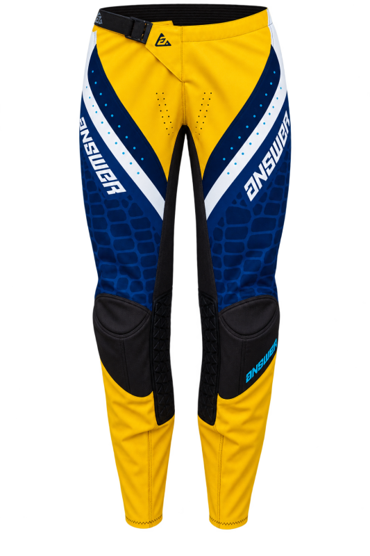 Answer  Syncron Raceday Pants Yellow/Navy/Cyan/White Size - 32