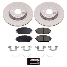 Load image into Gallery viewer, Power Stop 19-23 Mazda 3 Front Z17 Coated Brake Kit