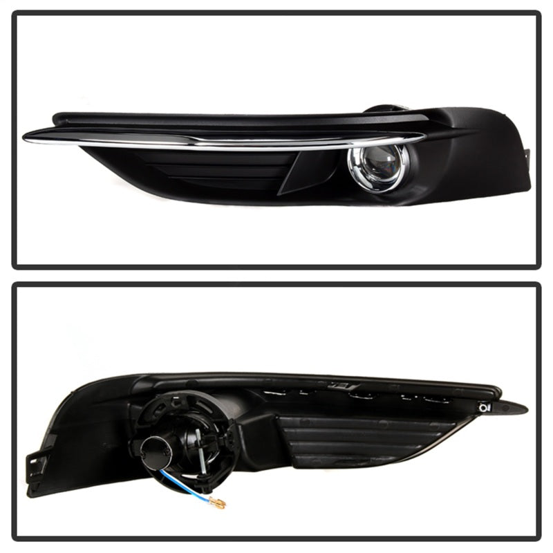 Spyder Chrysler 200 2011-2014 OEM Fog Light W/Universal Switch- Clear FL-C20011-C SPYDER
