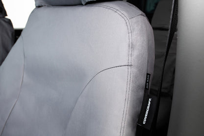 Covercraft 22-26 GMC Sierra 1500 SeatSaver Custom Seat Cover - Polycotton Grey