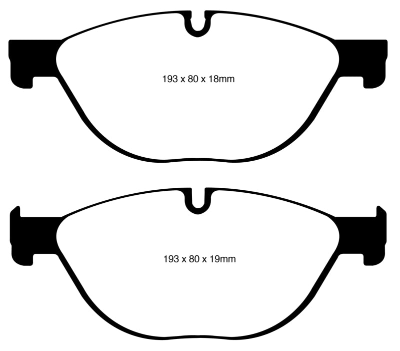 EBC GreenStuff Front Brake Pads - DP22019 EBC