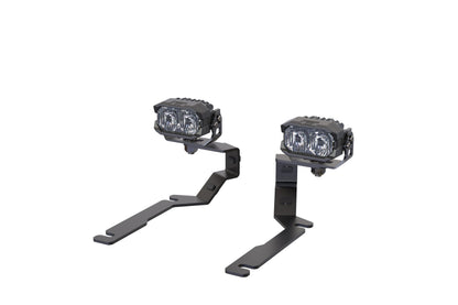 Morimoto 2Banger Ditch Light Kit: 15-20 Yukon (HXB White SAE Wide Beam)