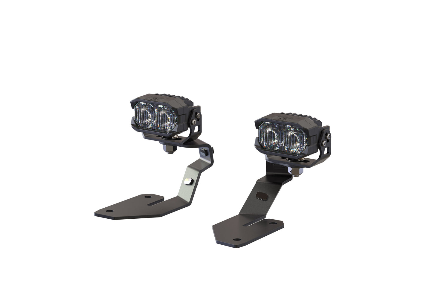 Morimoto 2Banger Ditch Light Kit: 03-10 Cayenne (HXB Yellow Flood Beam)