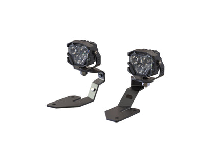 Morimoto 4Banger Ditch Light Kit: 03-10 Cayenne (NCS Yellow Spot Beam)