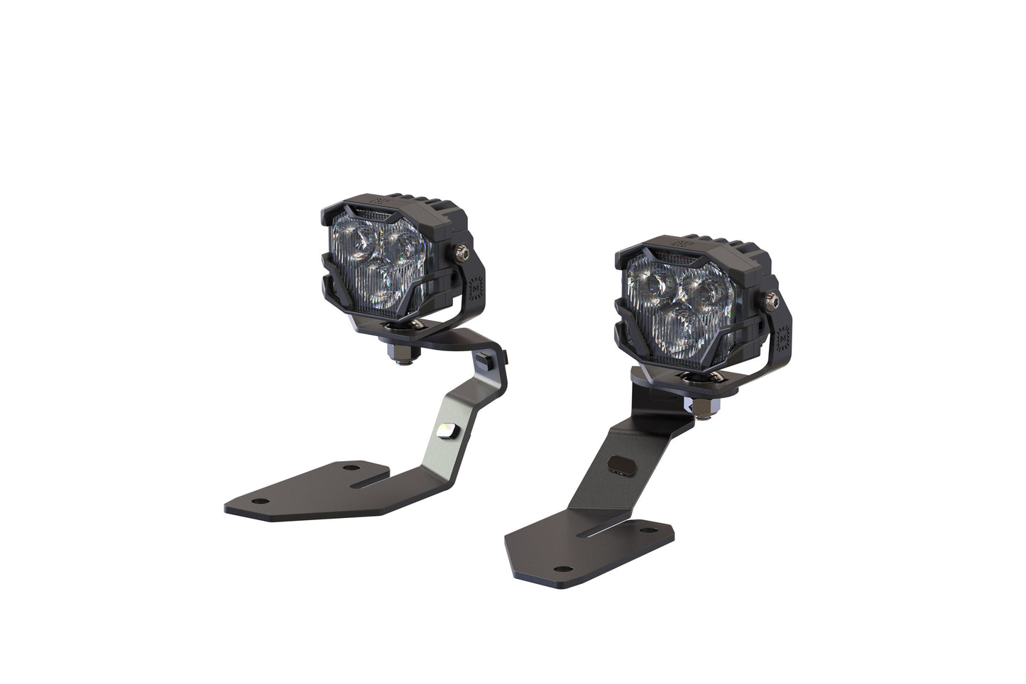 Morimoto 4Banger Ditch Light Kit: 03-10 Cayenne (NCS White Flood Beam)