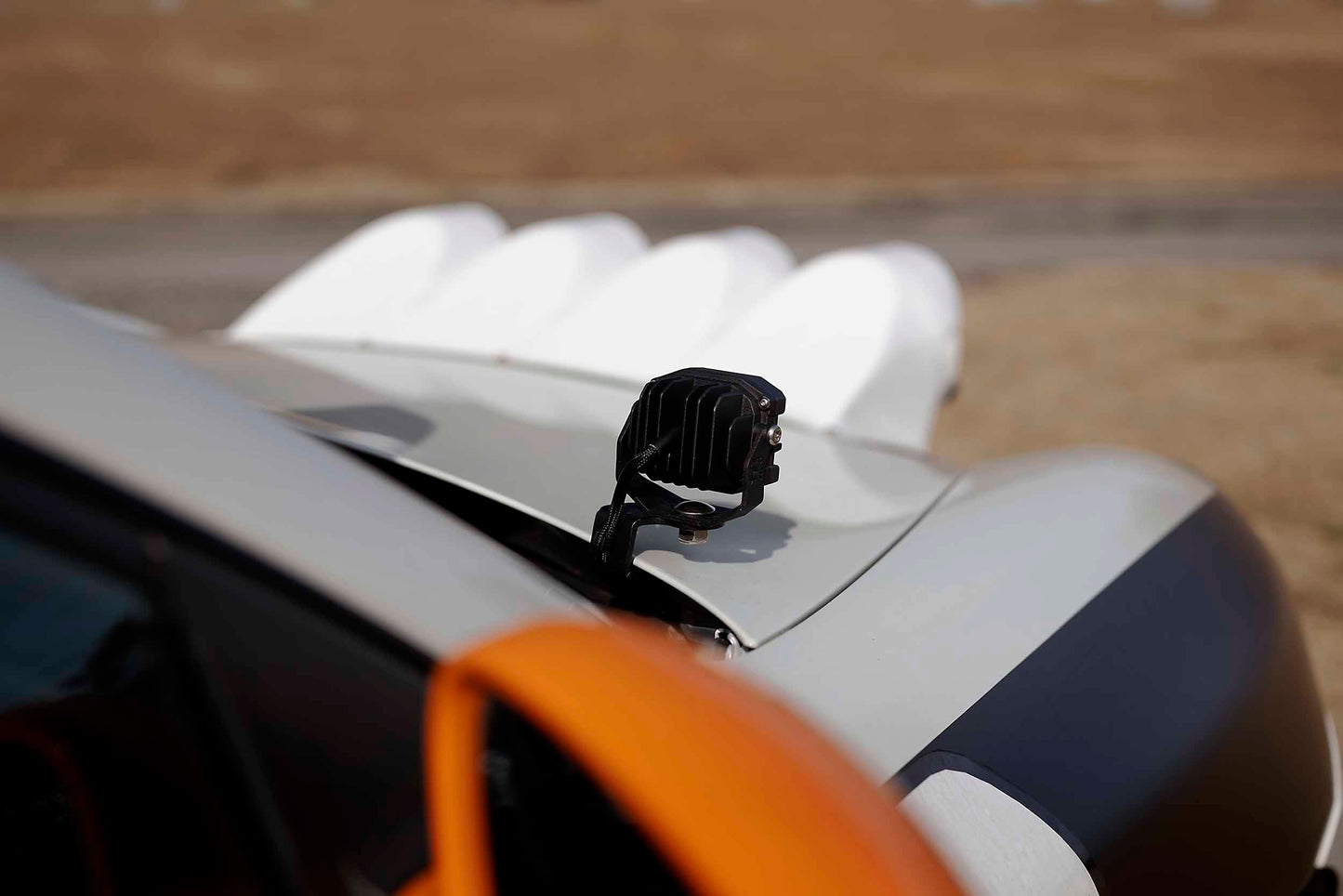 Morimoto 4Banger Ditch Light Kit: 03-10 Cayenne (NCS White Spot Beam)