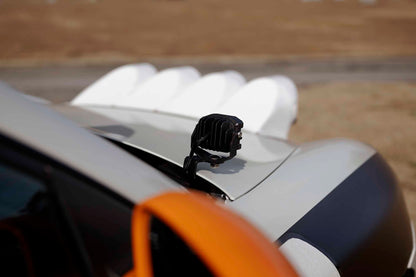 Morimoto 4Banger Ditch Light Kit: 03-10 Cayenne (NCS Yellow Spot Beam)