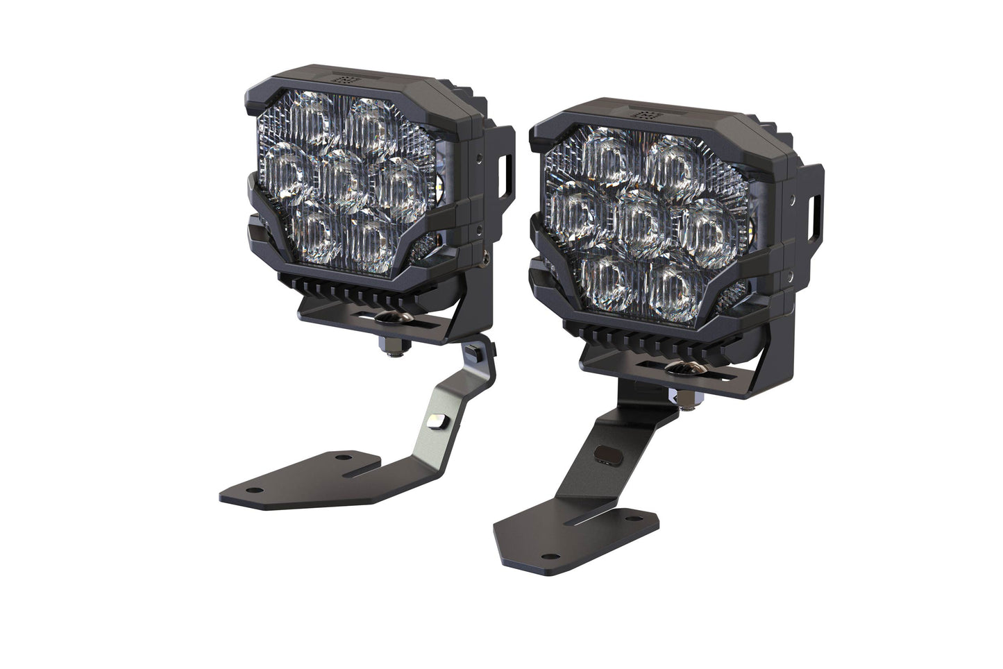 Morimoto BigBanger Ditch Light Kit: 03-10 Cayenne (HXB Yellow Spot Beam)