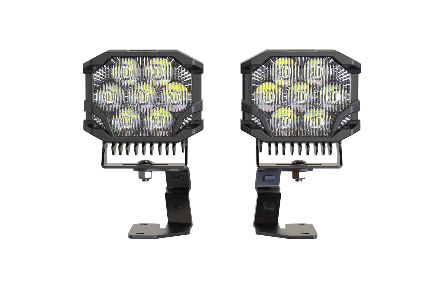 Morimoto BigBanger Ditch Light Kit: 03-10 Cayenne (HXB Yellow Spot Beam)