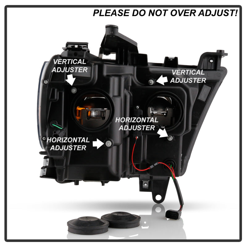 Spyder Dodge Ram 19-20 High-power LED Module - Black (PRO-YD-DR19HALAP-SEQ-BK) SPYDER