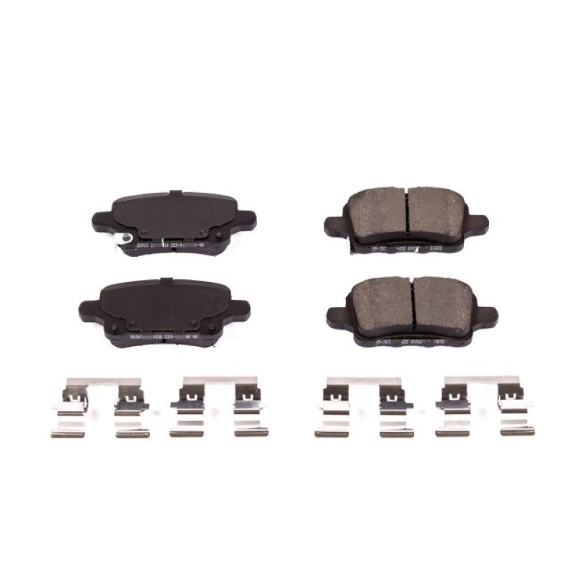 Power Stop 2019 Buick LaCrosse Rear Z23 Evolution Sport Brake Pads w/Hardware PowerStop