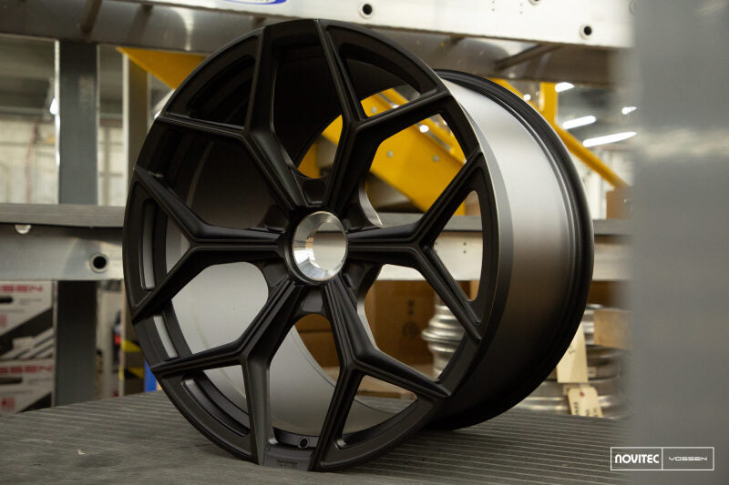 Vossen x Novitec NL4-Cl 21x13 ET:57 Satin Black Lamborghini Aventador Rear Wheel