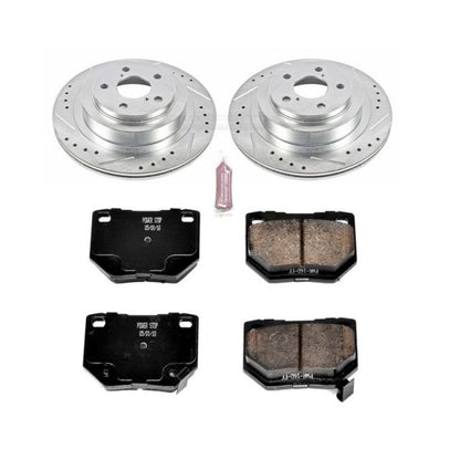 Power Stop 06-07 Subaru Impreza Rear Z23 Evolution Sport Brake Kit PowerStop
