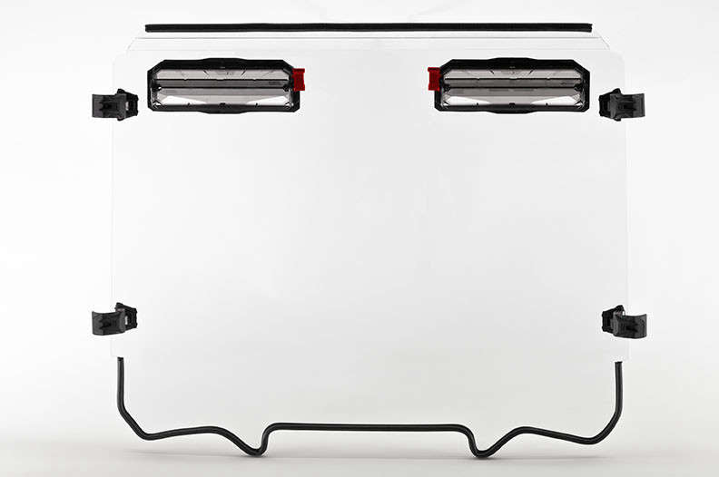 Seizmik 20-23 Kawasaki KRX1000 Teryx Windshield Versa-Vent