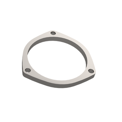 QTP 4.00 Inch 3 Bolt Flange (Universal) - 10400F