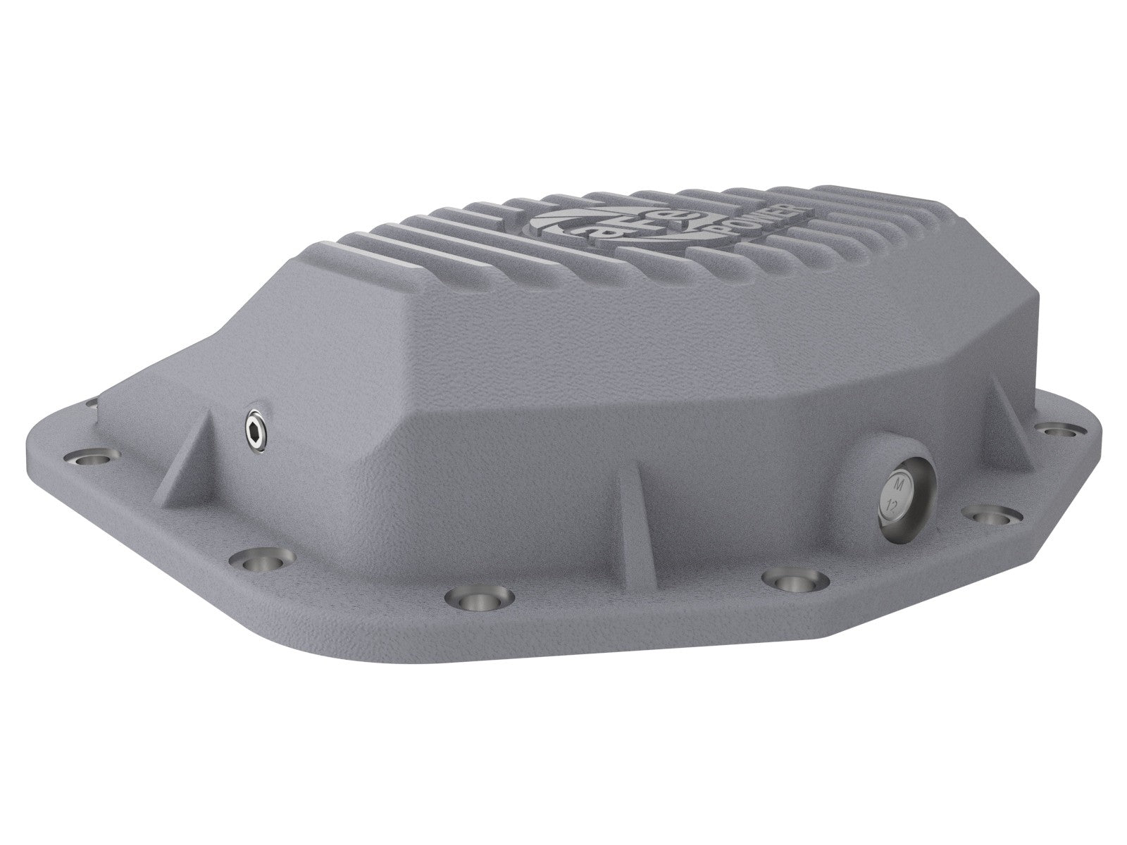 afe RAM 1500 TRX 21-22 V8-6.2L (sc) Street Series Rear Differential Cover Raw w/ Machined Fins - 46-71280A aFe