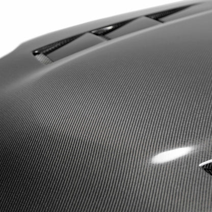 Seibon TS-style carbon fiber hood for 2007-2008 Nissan 350Z (also fits 2003-2006 models) - HD0708NS350-TS Seibon