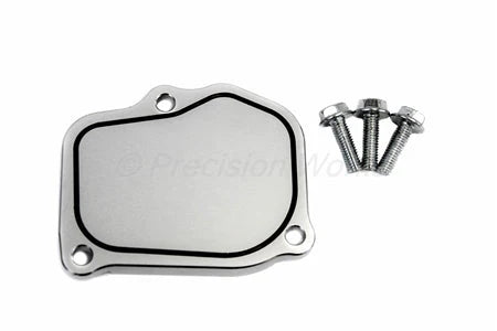 PLM Timing Chain Vented Tensioner Cover Plate AN10 Oil Return Honda K-Series - PW-TCCVR-K-AN10-V2