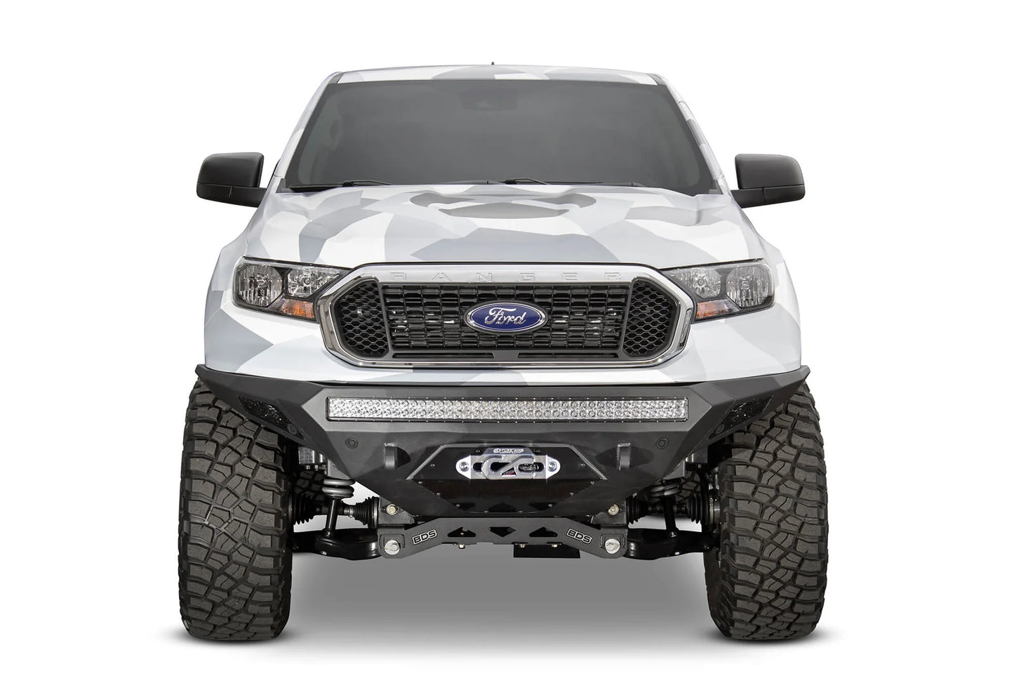 Addictive Desert Designs 2019-2022 Ford Ranger Stealth Fighter Front Bumper - F221423030103 Addictive Desert Designs