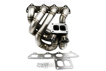 Load image into Gallery viewer, PLM Power Driven T4 Top Mount Turbo Manifold with Dual Wastegates B-Series B16 B18 B20 - PLM-B-T4-TOP