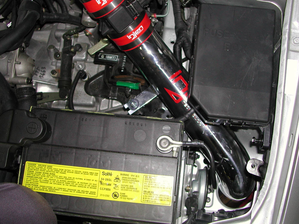 INJEN 2003-2008 Hyundai Tiburon V6-2.7L SP COLD AIR INTAKE SYSTEM (BLACK) - SP1375BLK