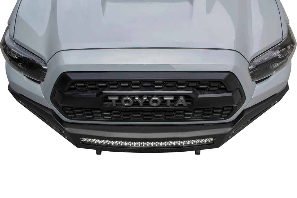 Addictive Desert Designs 2016-2023 Toyota Tacoma Honeybadger Winch Front Bumper - F687382730103