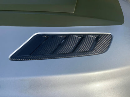 Anderson Composites 2015 - 2017 Mustang GT Carbon Fiber Hood Vents Type-AB - AC-HV15FDMUGT-AB