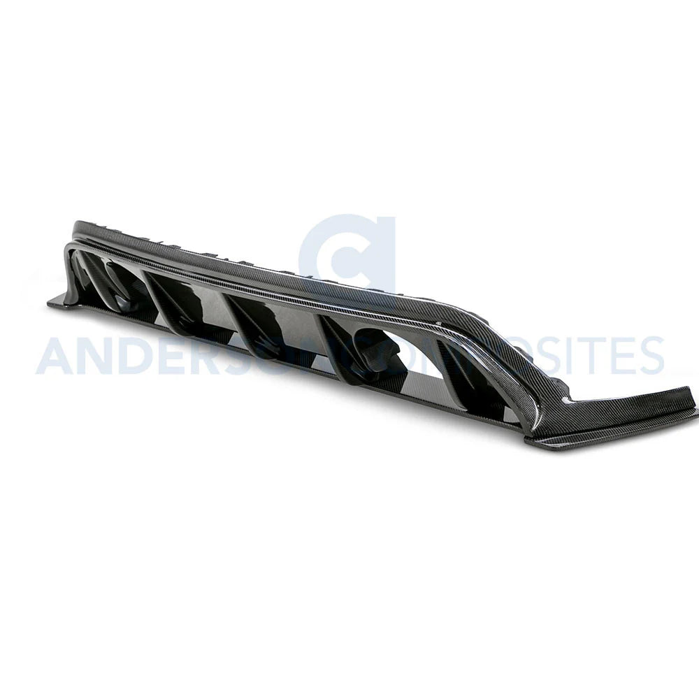 Anderson Composites 2016-2018 Focus Rs Carbon Fiber Rear Diffuser - AC-RL16FDFO-AR