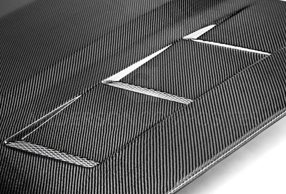 Anderson Composites 10-15 Camaro TSII Carbon Fiber Hood AC-HD1011CHCAM-TSII