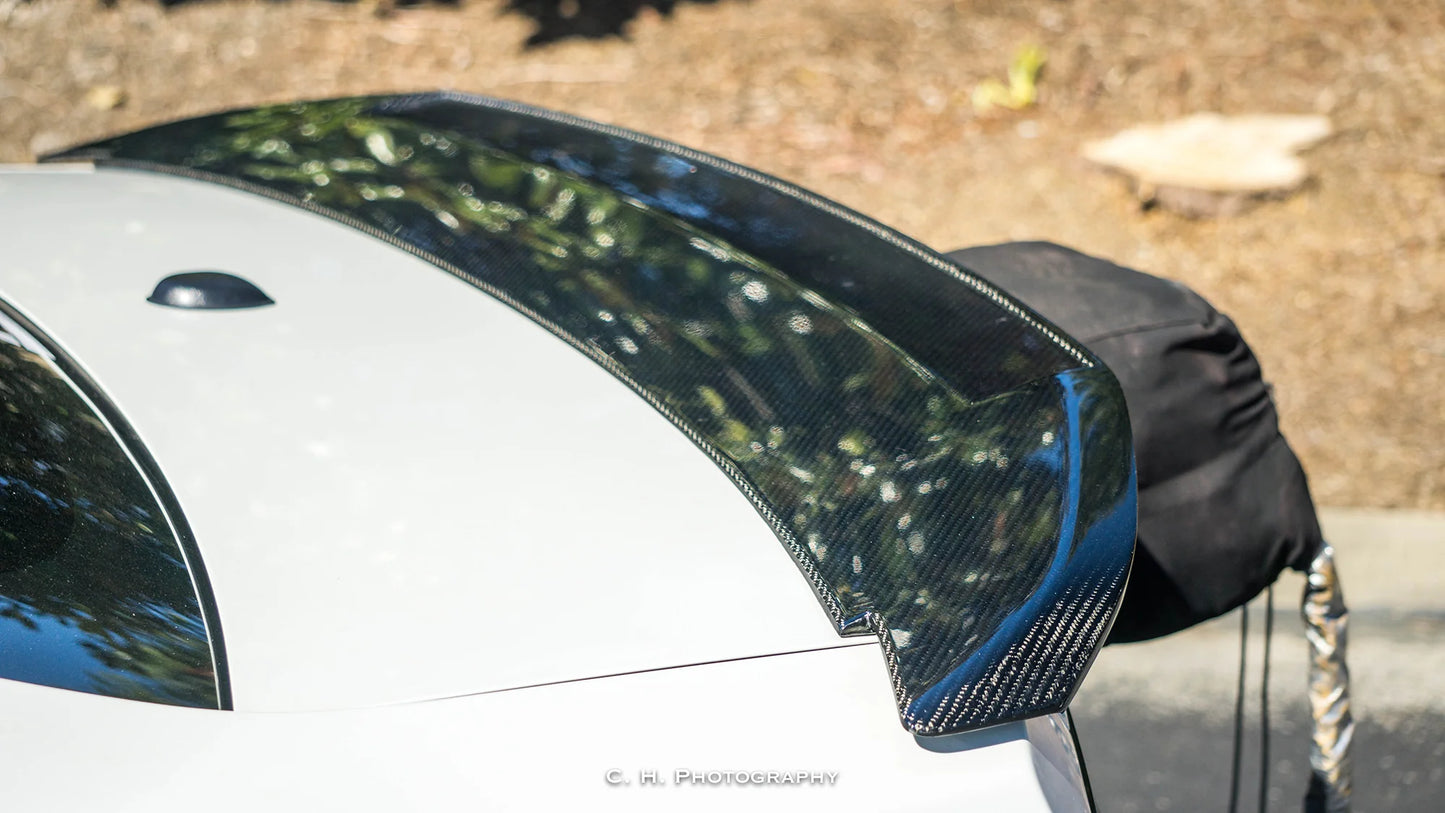 Anderson Composites 2010 - 2014 Mustang Shelby GT 500 Carbon Fiber Rear Spoiler - AC-RS1011FDMU-GT Anderson Composites