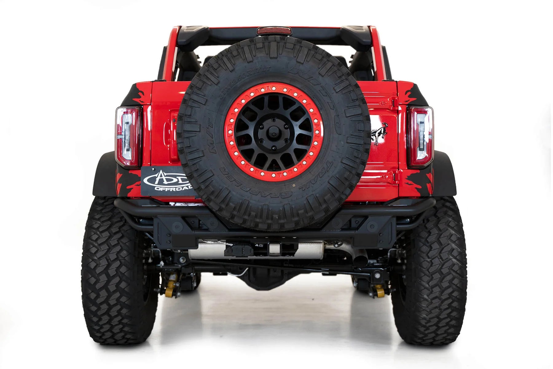 Addictive Desert Designs 2021-2023 Ford Bronco Add Pro Bolt-on Rear Bumper - R23857NA0103 Addictive Desert Designs