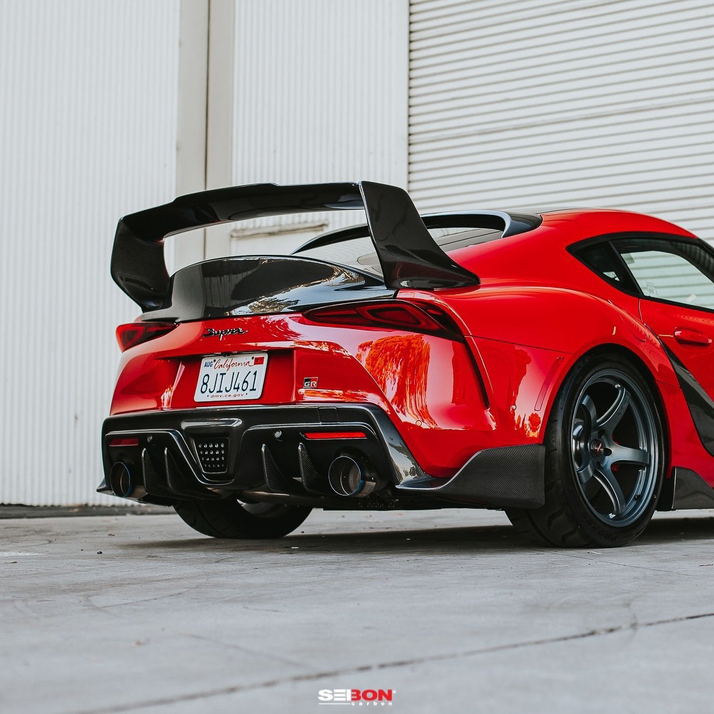 Seibon RS20TYSUP-TD TD-Style Carbon Fiber Spoiler for 2020–2026 Toyota GR Supra