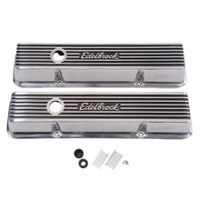 Load image into Gallery viewer, Edelbrock Elite Ii Valve Covers For Chevy 262-400 V8 1959-1986 - 4262