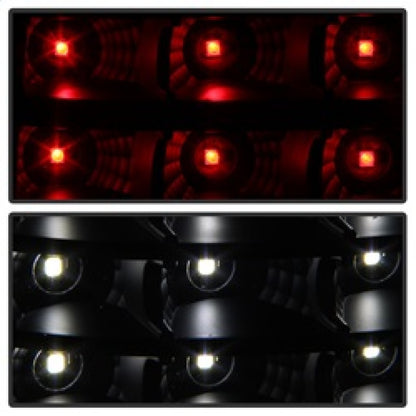 xTune 03-06 Chevrolet Silverado 1500 LED Tail Lights - Black Smoke (ALT-JH-CSIL03-LED-BSM) SPYDER