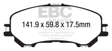 Load image into Gallery viewer, EBC YellowStuff Front Brake Pads - DP43032R