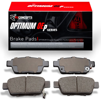 R1 06-14 Honda Ridgeline Rear Optimum OE Brake Pads