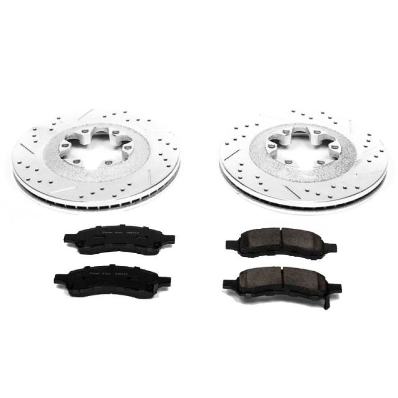 Power Stop 09-12 Chevrolet Colorado Front Z23 Evolution Sport Brake Kit PowerStop