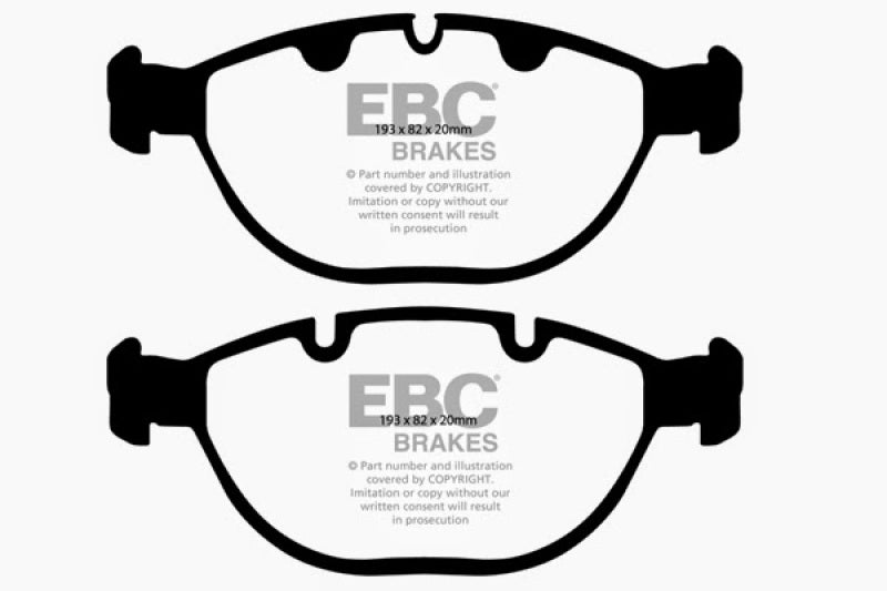EBC GreenStuff Front Brake Pads - DP61472 EBC