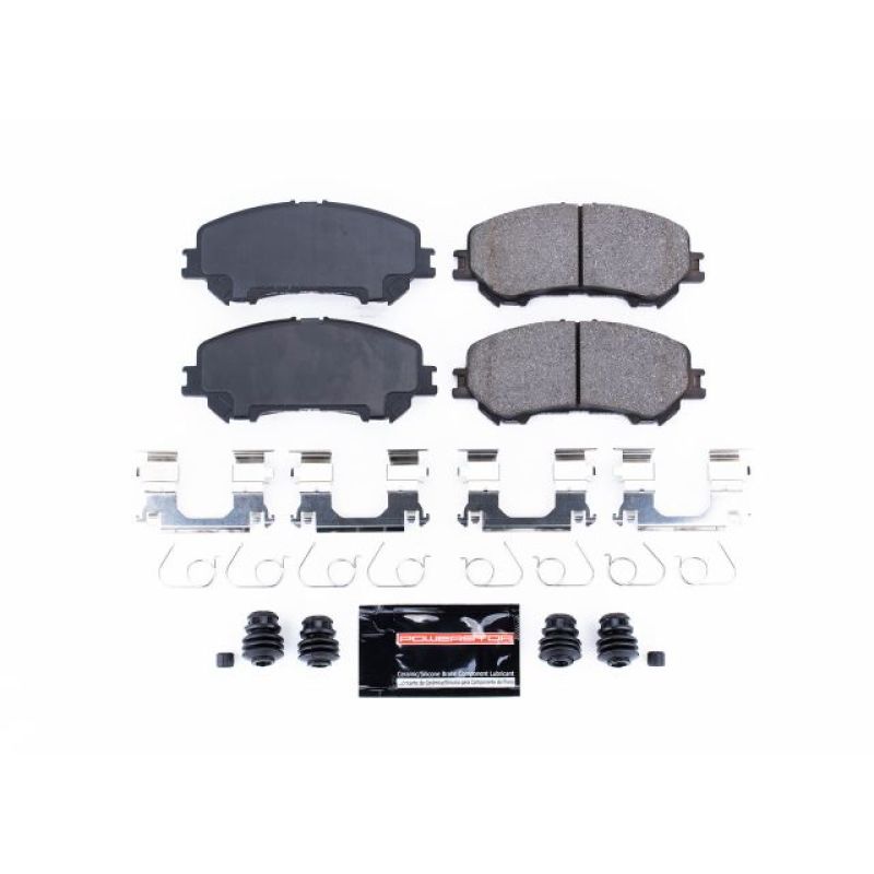 Power Stop 14-19 Nissan Rogue Front Z23 Evolution Sport Brake Pads w/Hardware PowerStop