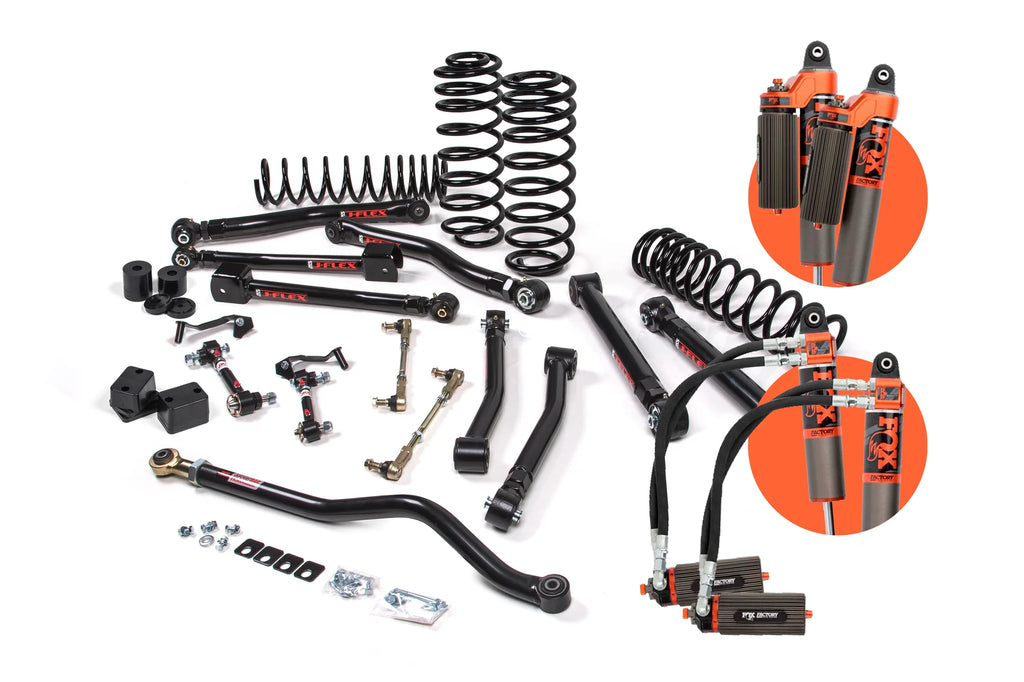 JKS Jeep JL J-Krawl 2.5in 4Dr w/Fox 2.0 Performance Shocks HD Rate Coils