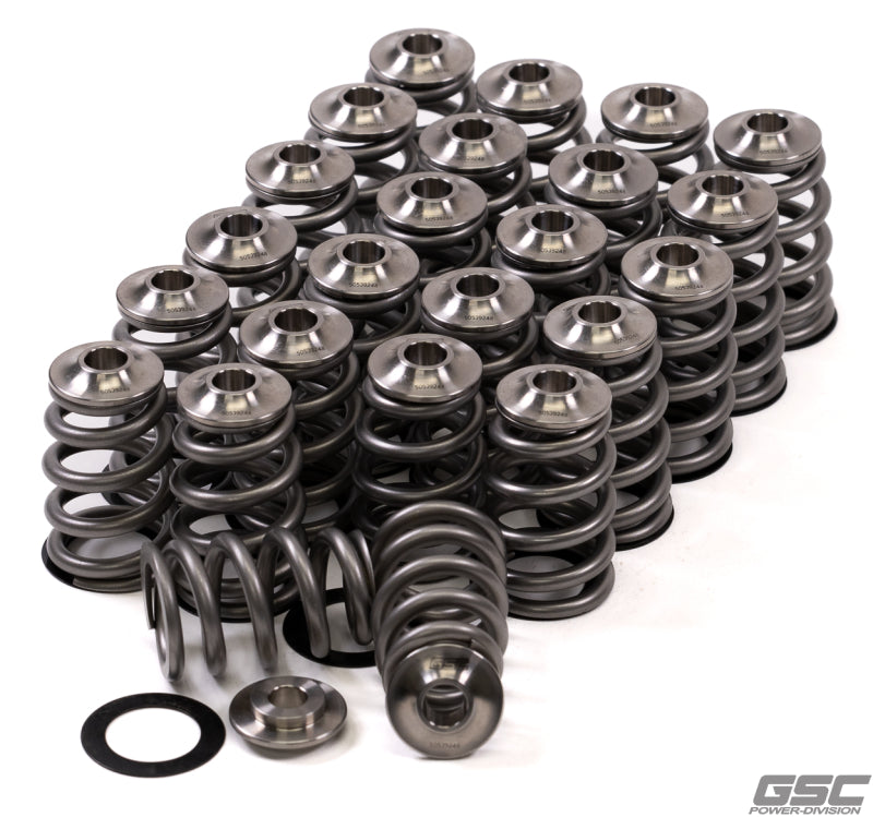 GSC P-D Nissan VQ35 Conical Valve Spring and Titanium Retainer Kit GSC Power Division