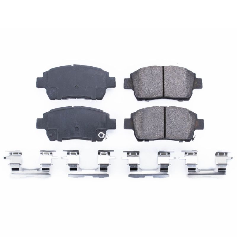 Power Stop 12-15 Scion iQ Front Z17 Evolution Ceramic Brake Pads w/Hardware PowerStop