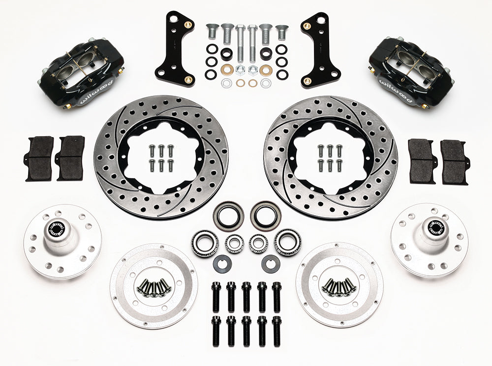 Wilwood - FDL Pro-Series Front Hub Brake Kit - GM F-Body 1967-1969 / GM A-Body 1964-1974 - 140-10996-D