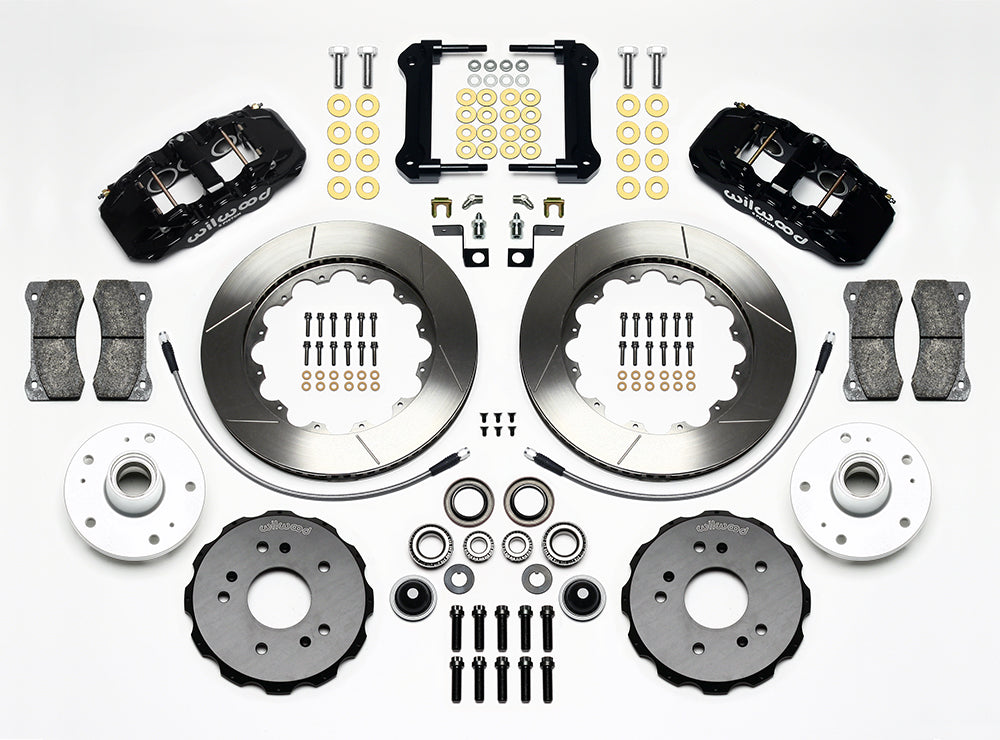 Wilwood 140-12824 AERO6 Big Brake Front Kit – 14.25” – Black – 1997–2003 Ford F-150