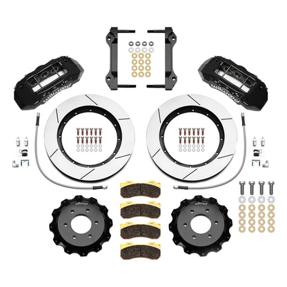 Wilwood TX6R Front Kit 15.50in Black 2010-Up Ford F150 (6 lug)