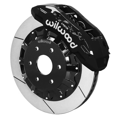 Wilwood TX6R Front Kit 15.50in Black 2010-Up Ford F150 (6 lug)