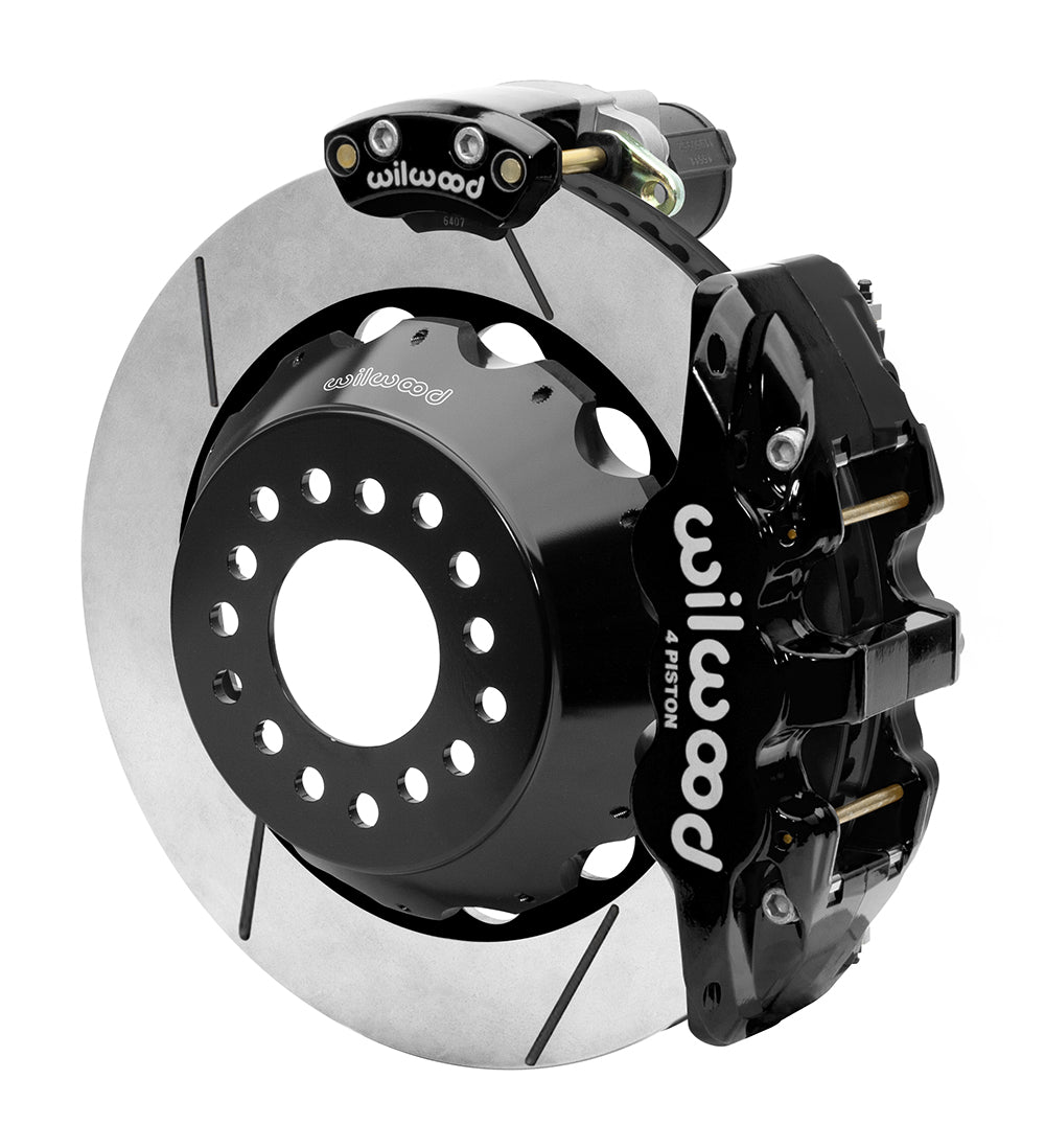 Wilwood 140-16167 AERO4 Rear Big Brake Electronic Parking Brake Kit