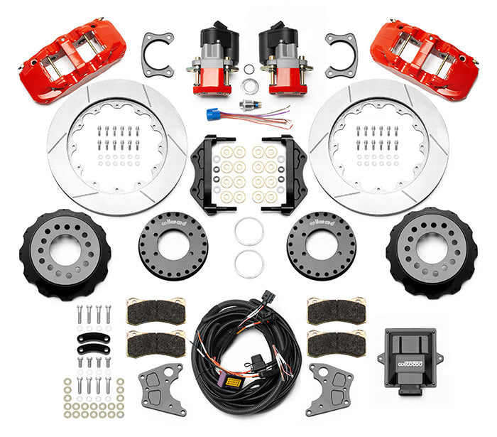 Wilwood EPB Rear Kit AERO4 Small Ford 2.66 140-16176-R